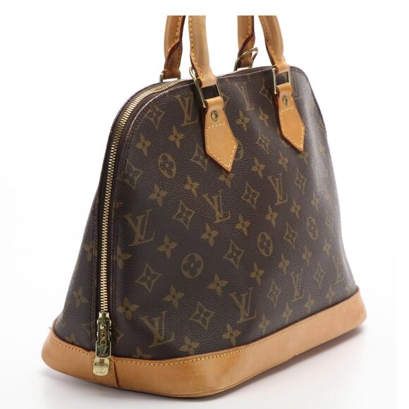 Louis Vuitton Alma PM Monogram Canvas and Leather Handbag - Picture 4 of 11